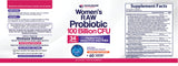 Wholesome Wellness Probiotics para Mujeres, cápsulas, dos dosis diarias para comodidad.