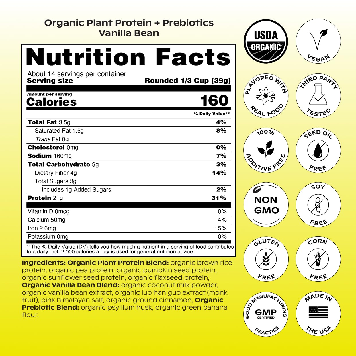 Wholier Proteína Vegetal ideal para batidos post entrenamiento