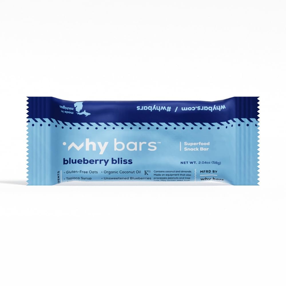 Why Bars barra de proteína cacao intenso, impulso duradero para días activos
