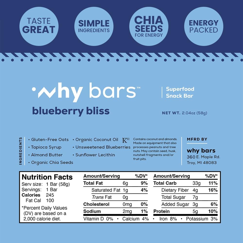 Why Bars barra de proteína mango jengibre, snack refrescante para recargar tras entrenar