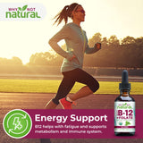 Why Not Natural B12 Folato para uso diario: práctico y conveniente.