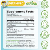 Why Not Natural: botella elaborada en EE. UU. con control de calidad