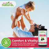 Why Not Natural envase orgánico y etiquetas claras, ideal para almacenamiento