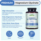 Why Not Natural magnesio glicinato 500 mg, capsulas en blister para absorcion suave.