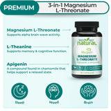 Why Not Natural Magtein botella-frente muestra envase seguro para uso diario