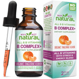 Why Not Natural Vitamin B Complex: gotas bajo la lengua para absorción rápida.