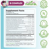 Uso diario de Why Not Natural Vitamin B Complex para apoyo energético.