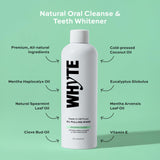 WHYTE blanqueamiento natural de dientes con aceite de coco