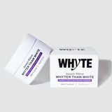 WHYTE polvo purpura en bote para blanqueado dental, color inmediato para dientes
