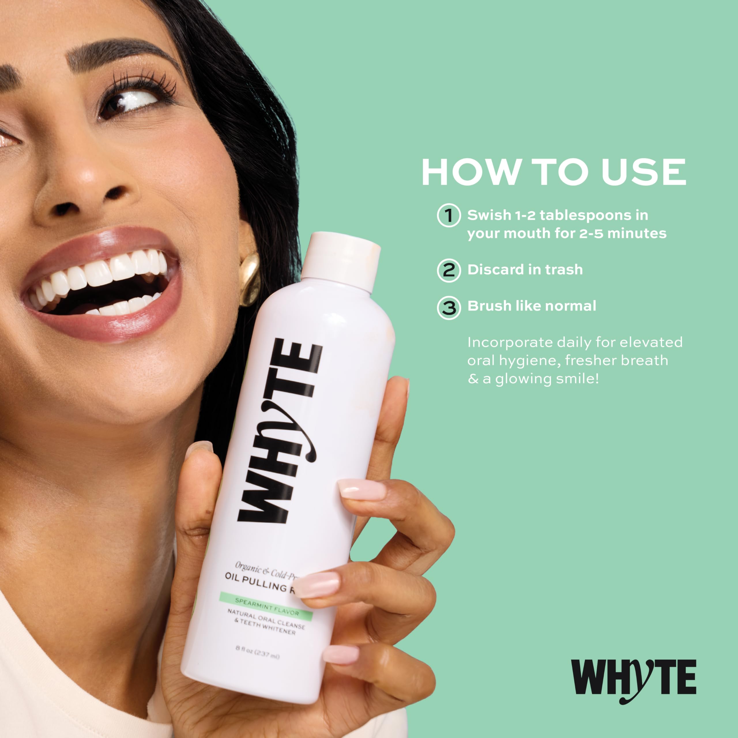 WHYTE cuidado diario de encías con aceites esenciales