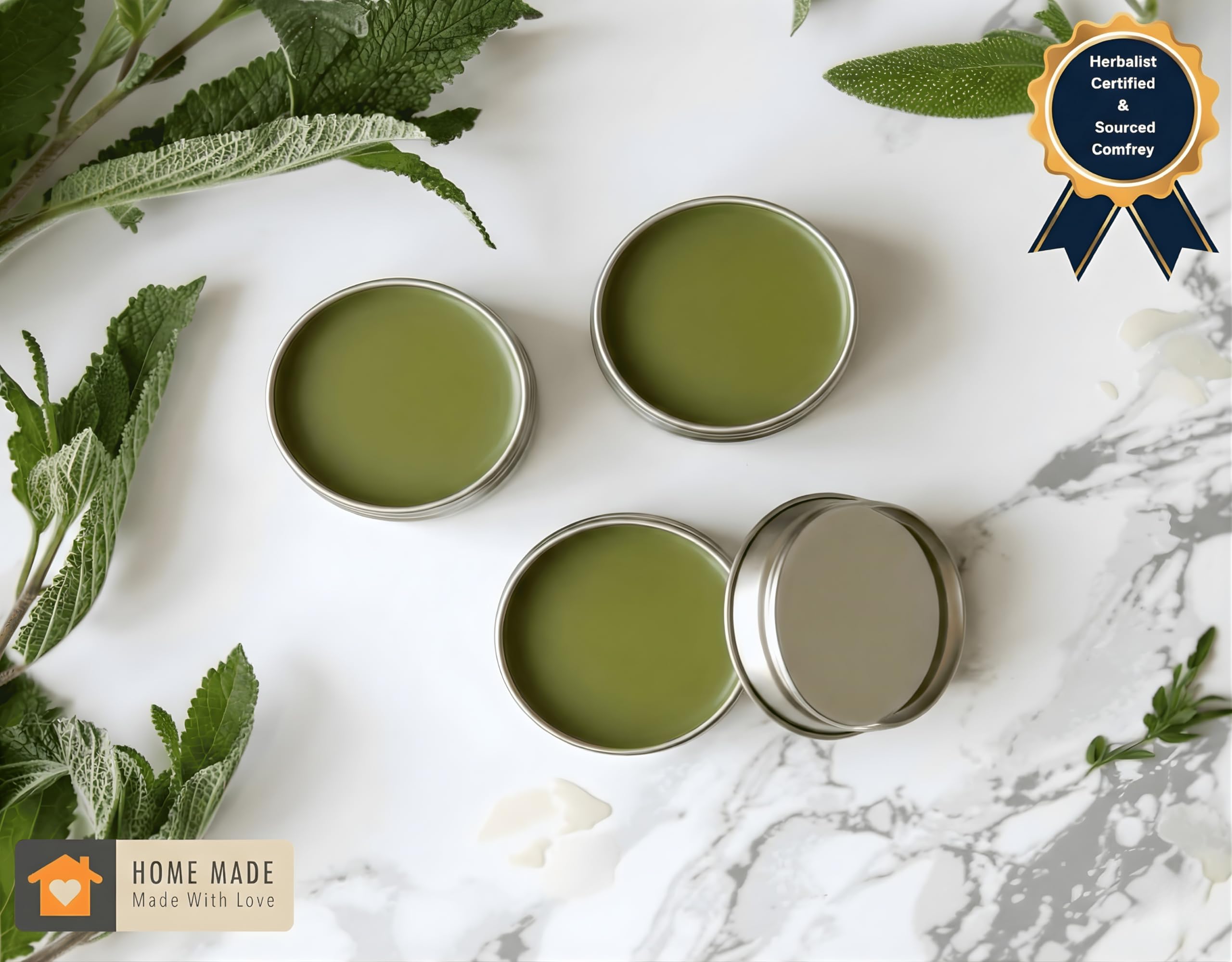 Wild Castle Comfrey Salve, cuidado de tatuajes para hidratación y protección