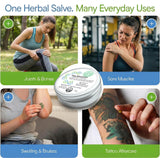 Wild Castle Comfrey Salve, uso externo fácil de aplicar en piel