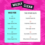 Wild Fox sin azúcares refinados: dulzor natural y snack limpio.