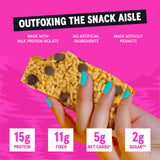 Barras Wild Fox para entrenamientos, snack práctico entre sesiones