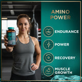 Wild Fuel aminoacidos esenciales: etiqueta clara destacando ingredientes clave