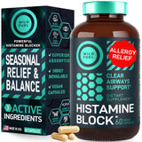 Wild Fuel cápsulas para bloqueo de histamina con flavonoides, apoyo respiratorio suave.