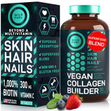 WILD FUEL colágeno vegano tableta: apoyo a la piel y articulaciones