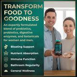 WILD FUEL Enzimas Digestivas: cápsula única para digestión más eficiente.
