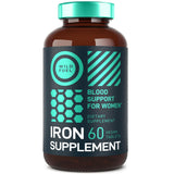 WILD FUEL Iron: etiqueta nutricional clara para plan de suplementación.