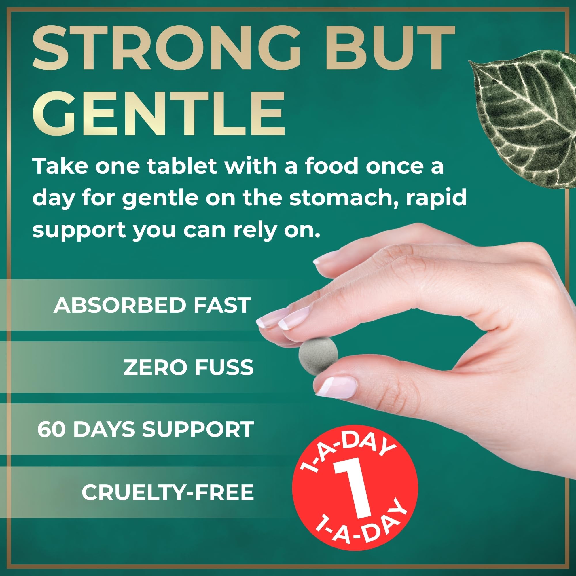 WILD FUEL Iron: símbolo libre de crueldad para una opción vegana.