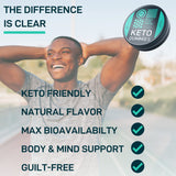 Atleta entrenando con Wild Fuel MCT Oil Keto Gummies, foco y resistencia