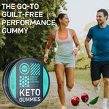 Gomitas sabor cereza Wild Fuel MCT Oil Keto Gummies, snack previo al entrenamiento