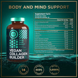 Etiqueta de WILD FUEL con ingredientes clave para el cuidado.
