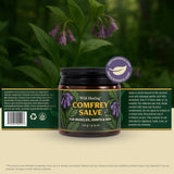 Wild Healing Consuelda bálsamo: textura cremosa para aplicación suave.