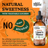 Wild & Organic 168 dosis en cada botella para plan de 84 días.