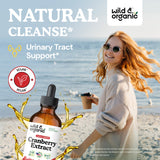 Wild & Organic gotero mostrando dosis de 500 mg por porcif3n
