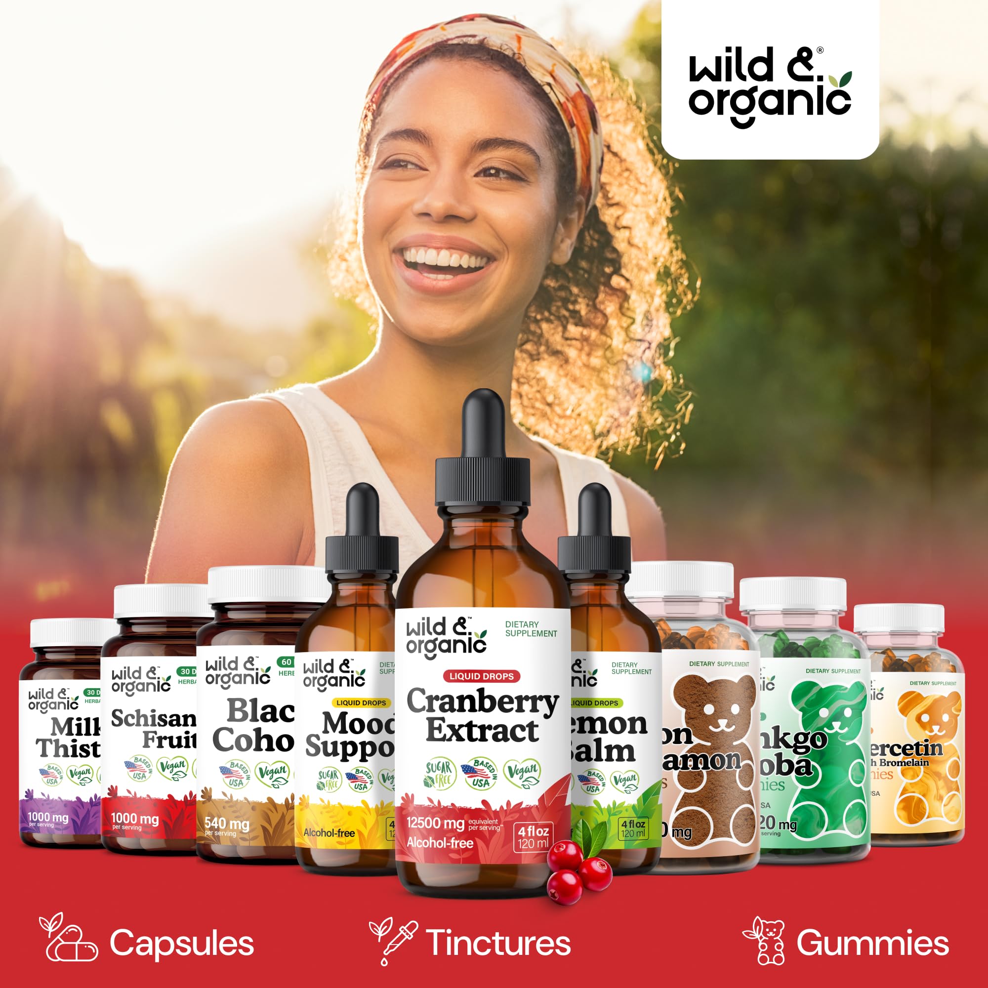 Wild & Organic dosis diaria fe1cil de incorporar a la rutina