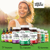 Wild & Organic bergamota en polvo: forma de dosis diaria conveniente