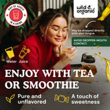 Wild & Organic botella remolacha 4 onzas, práctica y duradera