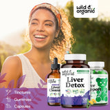 Wild & Organic cápsula vegana: recubrimiento de celulosa vegetal.
