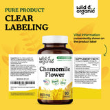 Rutina diaria con Wild & Organic manzanilla 800 mg para momentos de calma