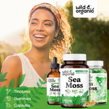 Cápsulas Wild & Organic tomadas, dos cápsulas diarias.
