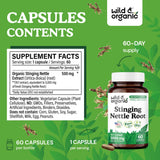 Wild & Organic Capsulas Veganas sin ogm: opción vegetal sin aditivos