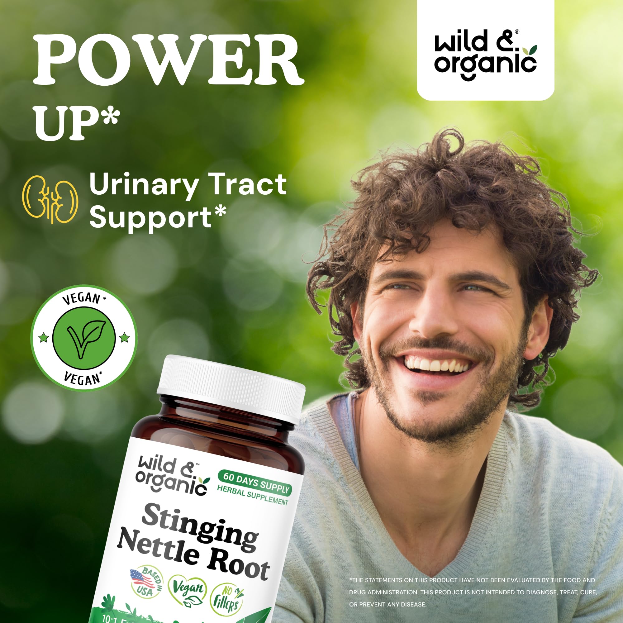 Wild & Organic Contenido 500mg: extracto concentrado para beneficio diario