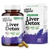 Wild & Organic detox hígado: cápsula suave para apoyo diario.