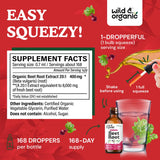 Wild & Organic dispensador de gotas remolacha para uso diario