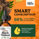 Endulzada naturalmente sin azúcar añadida, sabor suave de Wild & Organic.