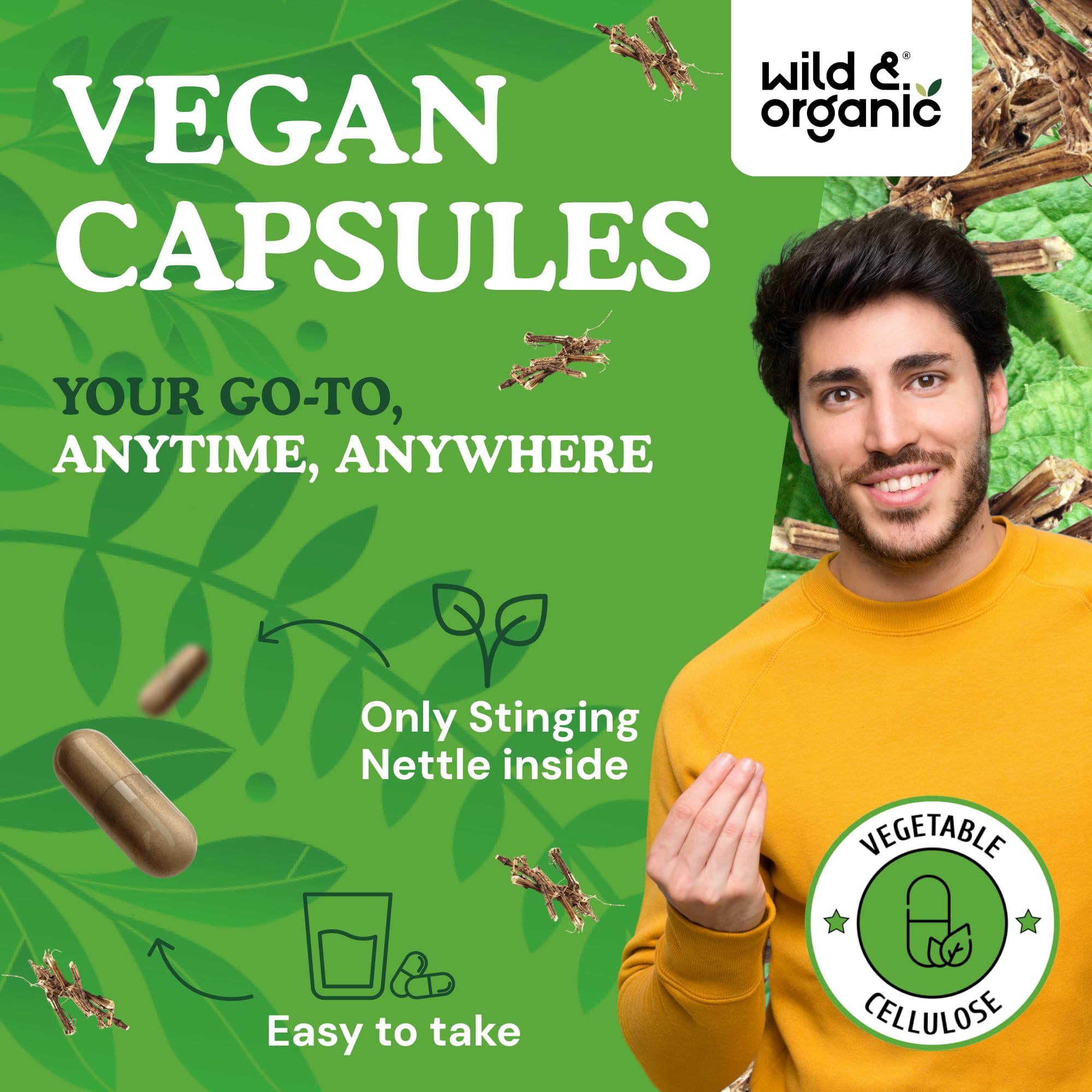 Wild & Organic Forma Facil de Tomar: experiencia de consumo cómoda
