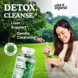 Gominolas Wild & Organic con cardo mariano, ingrediente clave para cuidado diario.