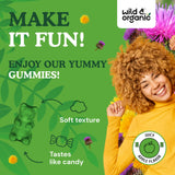 Gominolas Wild & Organic para uso diario, opción vegana para tu día.