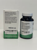 Wild & Organic Lung Cleanse etiqueta clara con ingredientes y veganidad