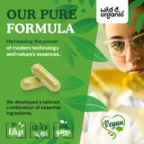Wild & Organic dosis diaria de 2 cápsulas para bienestar
