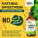 Wild & Organic Melisa Sin Alcohol: fórmula suave para el día a día.