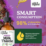 Wild & Organic sabor natural y dulce sin azúcar añadida.