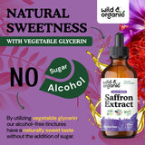 Base de glicerina vegetal de Wild & Organic, sabor natural suave