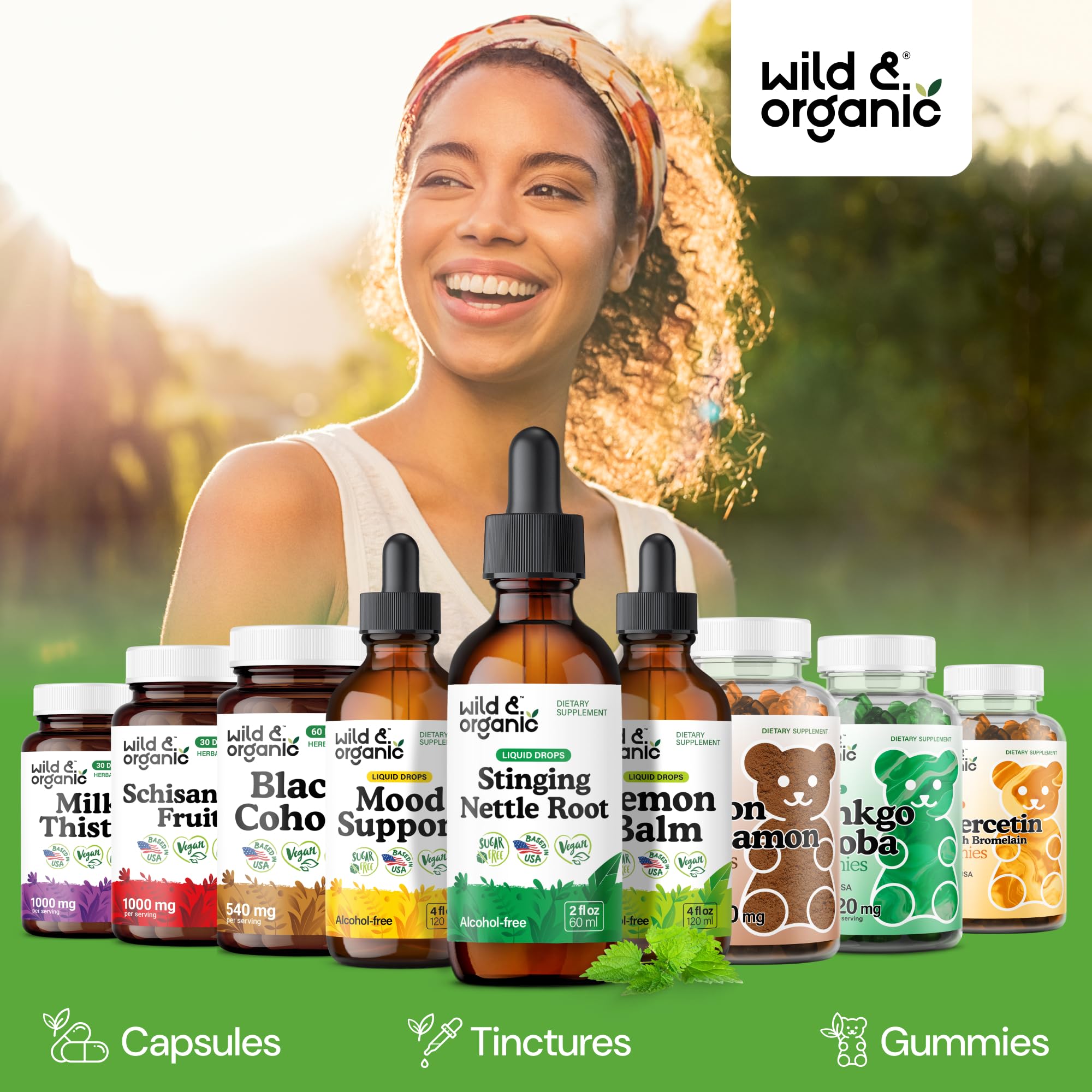 Wild & Organic Infusion de ortiga en taza para degustar